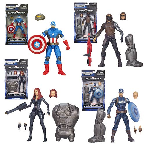 Captain America Marvel Legends Action Figures Wave 2 Rev. 1