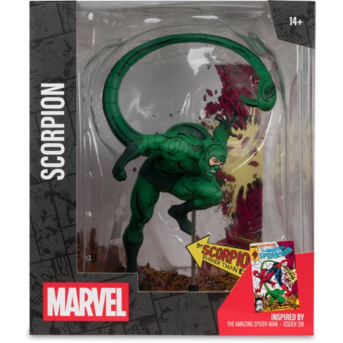 Marvel Wave 7 1:10 Scale Posed Figure with Scene Case of 6