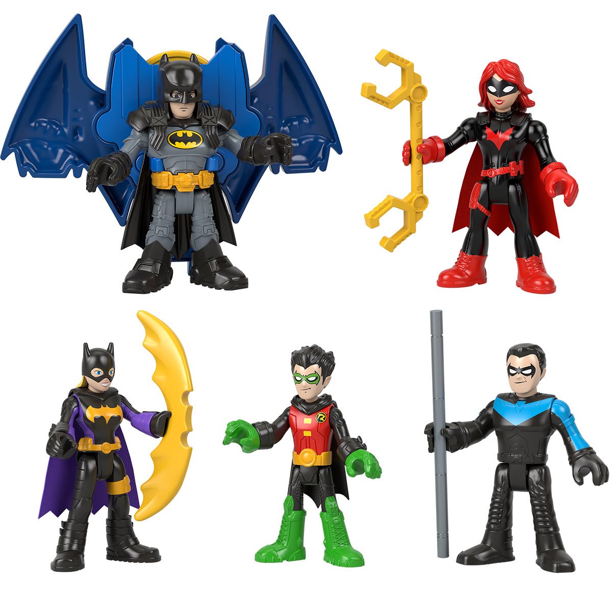 DC Imaginext Batman Family Mini-Figure 5-Pack