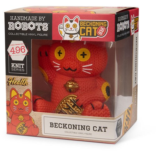 Beckoning Cat Health #496 Handmade by Robots Vinyl Figure