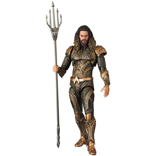 Zack Snyder's Justice League Aquaman MAFEX Action Figure