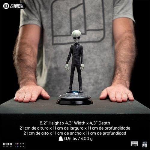 Alien Grey I Want To Believe Limited Edition 1:10 Art Scale Statue
