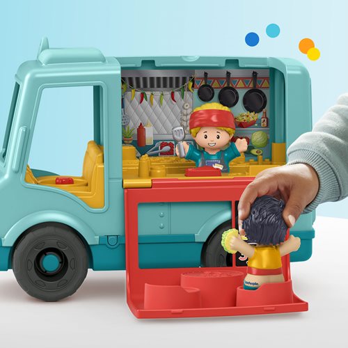 Fisher-Price Little People Serve It Up Food Truck Vehicle