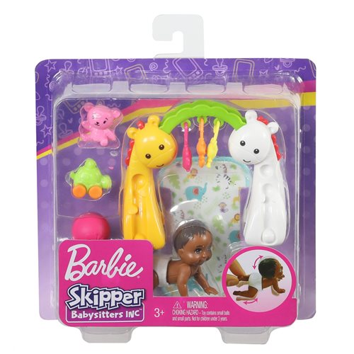 Barbie Skipper Babysitters Inc. Crawling Baby Set