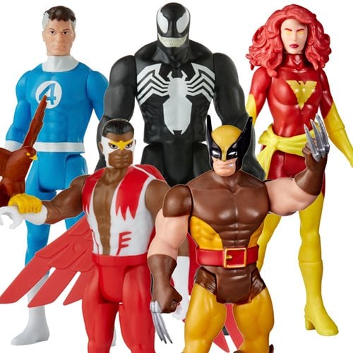 Marvel Legends Retro 375 Collection 3 3/4-Inch Action Figures Wave 5 Case of 8