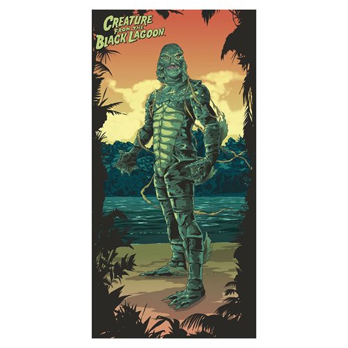 Universal Monsters Creature From The Black Lagoon Beach / Bath Towel
