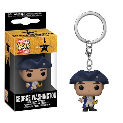 Hamilton George Washington Pocket Pop! Key Chain