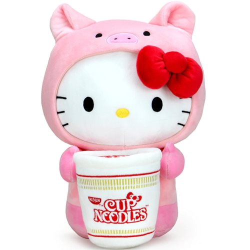 Nissin Cup Noodles x Hello Kitty Pork Cup 16-Inch Plush