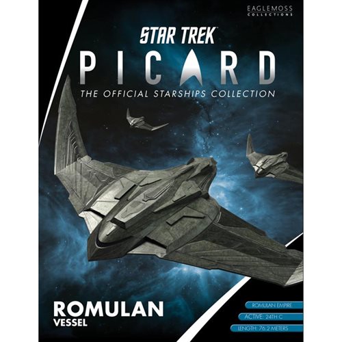 Star Trek: Picard Romulan Vessel with Collector Magazine