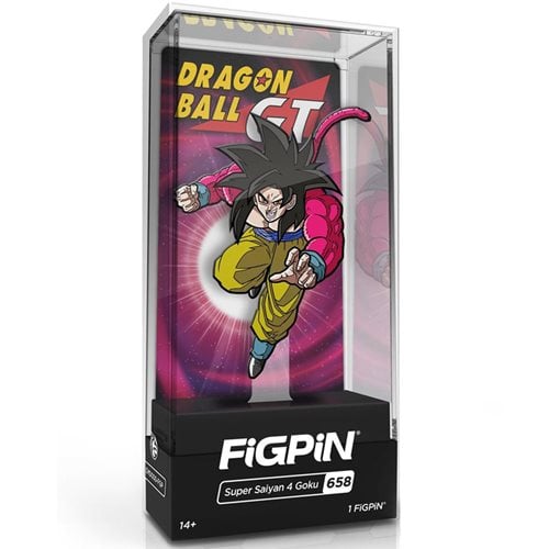 Dragon Ball GT Super Saiyan 4 Goku FiGPiN Classic Enamel Pin