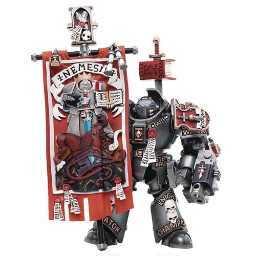 Joy Toy Warhammer 40,000 Grey Knights Terminator Retius Akantar 1:18 Scale Action Figure