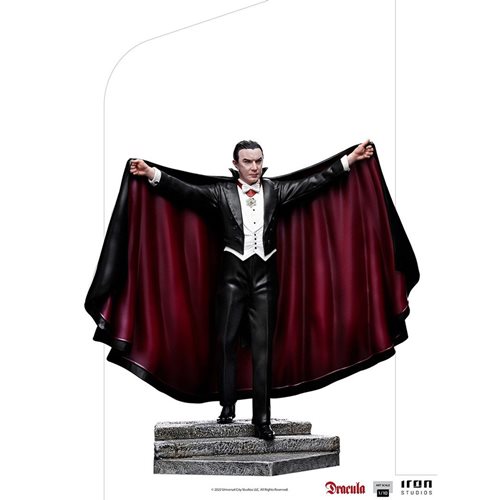 Universal Monsters Dracula Bela Lugosi Art 1:10 Scale Statue