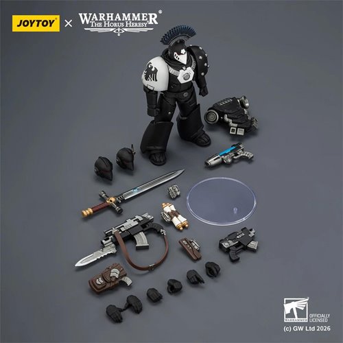 Joy Toy Warhammer The Horus Heresy Raven Guard MKVI Tactical Sergeant 1:18 Scale Action Figure