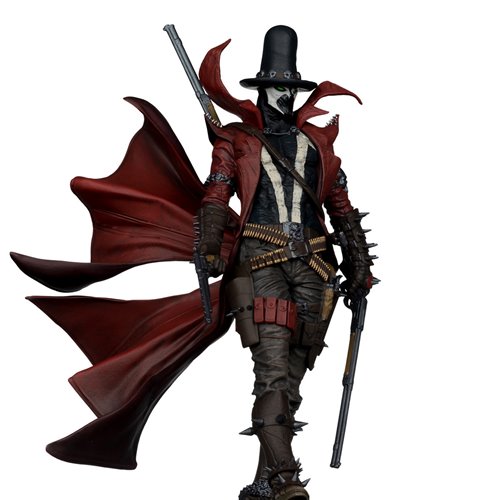 Spawn Gunslinger Spawn Black, White & Red All Over 1:10 Scale Resin Statue