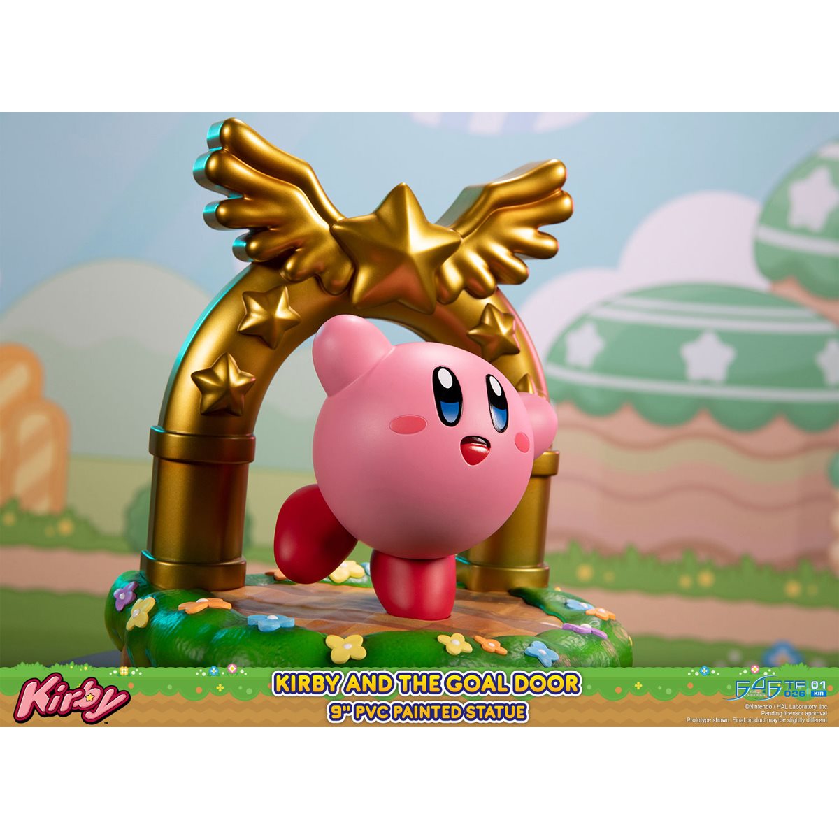 Kirby goal door figure