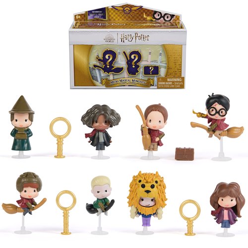 Harry Potter Quidditch Micro Magical Moments Blind Box Mini-Figure 2-Pack Case of 12
