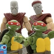Teenage Mutant Ninja Turtles Classic Comic BST AXN 5-Inch Action Figure Box 1 Set of 4 - Previews Exclusive