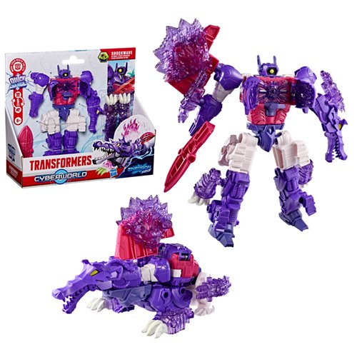 Transformers Cyberworld Shockwave Ultimate Cyber Changers Energon Surge Action Figure