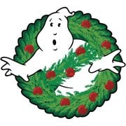 Ghostbusters Christmas Wreath Logo 2-Inch Enamel Pin
