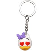 Daisy Duck Icon Ball Key Chain