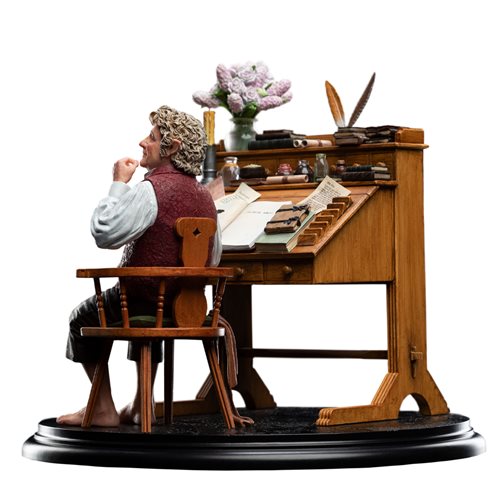 The Lord of the Rings Bilbo Baggins at Desk 1:6 Scale Classic Statue