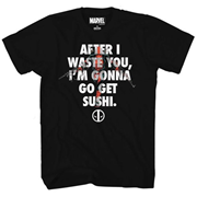 Deadpool Waste and Sushi T-Shirt - Previews Exclusive