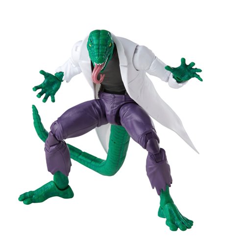 Spider-Man Retro Marvel Legends Lizard 6-Inch Action Figure