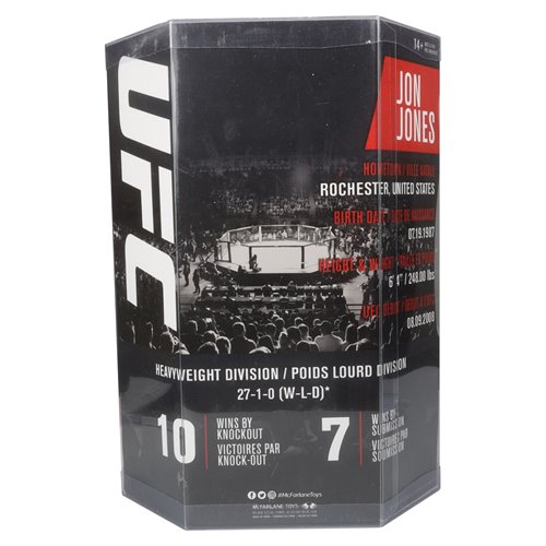 UFC SportsPicks Jon Jones 7-Inch Scale Posed Figure
