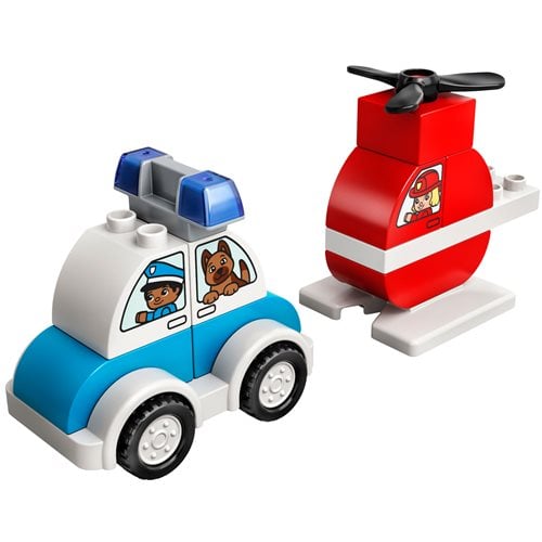 LEGO 10957 DUPLO Fire Helicopter & Police Car