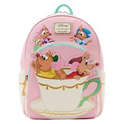 Cinderella Gus Gus and Jack in Teacup Mini-Backpack