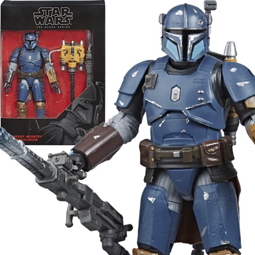 Star Wars The Black Series Heavy Infantry Mandalorian 6-inch Action Figure - Exclusive, Not Mint