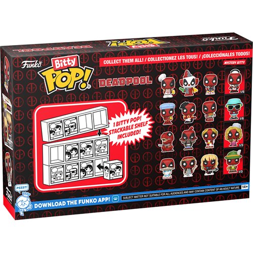 Deadpool Dinopool Funko Bitty Pop! Mini-Figure 4-Pack