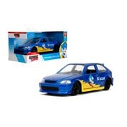 Hollywood Rides Sonic the Hedgehog Classic 1997 Honda Civic Type R 1:32 Scale Die-Cast Metal Vehicle