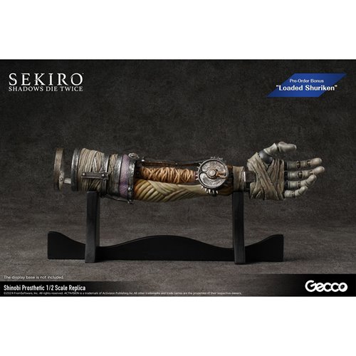Sekiro: Shadows Die Twice Shinobi Prosthetic 1:2 Scale Replica