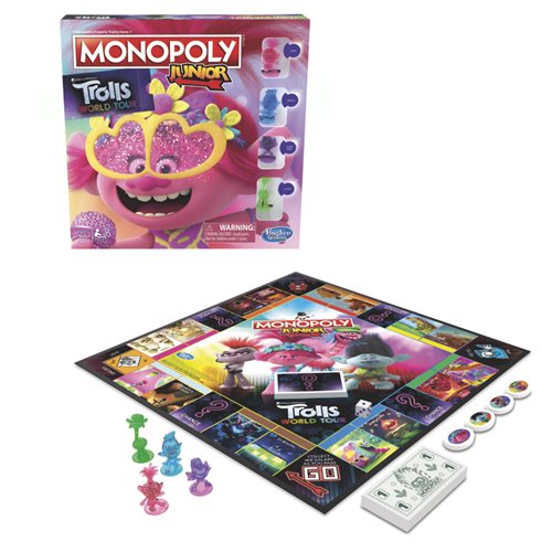 Trolls Monopoly Jr. Game