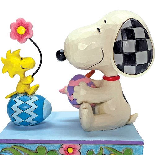 Peanuts Snoopy and Woodstock Easter Eggs by Jim Shore Statue