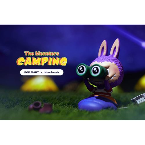 Labubu The Monster Camping Series Blind Box Mini-Figure Case