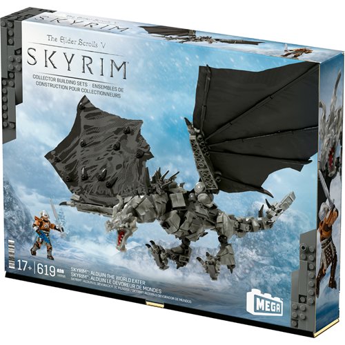 Mega Construx The Elder Scrolls V Skyrim: Alduin the World Eater Building Set