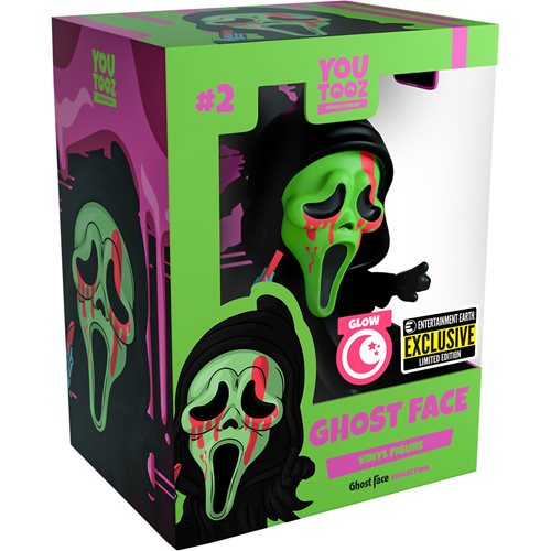 Ghost Face Collection Ghost Face Glow-in-the-Dark Variant Vinyl Figure - Entertainment Earth Exclusi