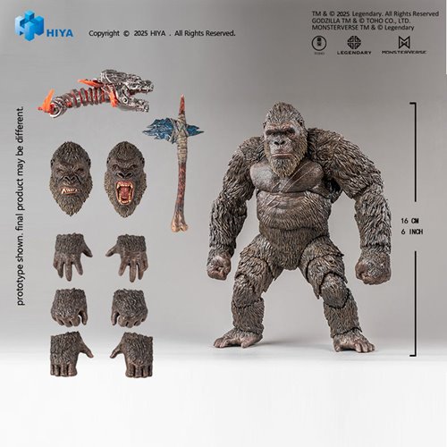 Godzilla King of the Monsters Kong 2.0 Exquisite Basic Series None Scale 6-Inch Action Figure