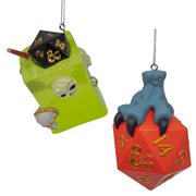 Dungeons & Dragons Dice and Gelatinous Ornament 2-Pack Set