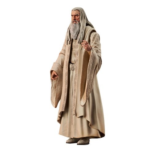 The Lord of the Rings Series 6 Saruman the White Deluxe Action Figure