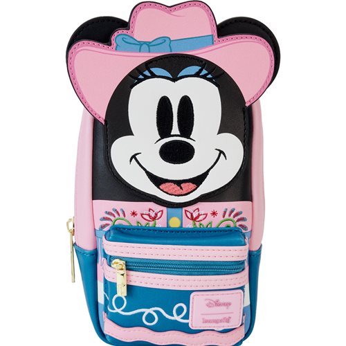 Western Minnie Mini-Backpack Pencil Case
