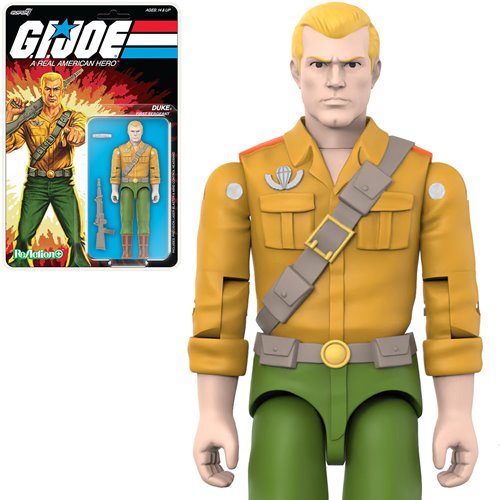 G.I. Joe Duke (Cartoon) 3 3/4-Inch ReAction+ Figure