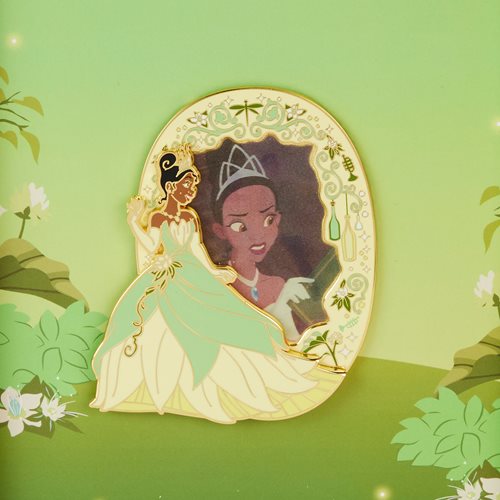 The Princess and the Frog Tiana Lenticular 3-Inch Collector Box Pin