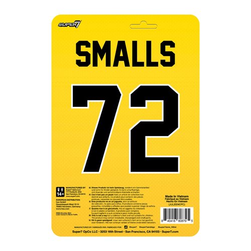The Notorious B.I.G. (Yellow Jersey) 3 3/4-Inch ReAction Figure