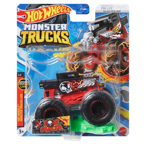 Hot Wheels Monster Trucks 1:64 Scale Vehicle 2023 Mix 4 Case of 8