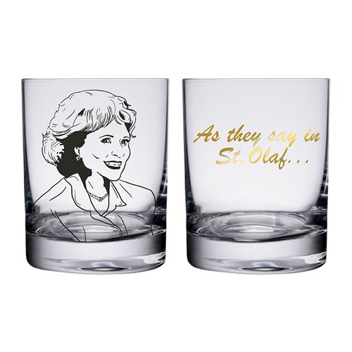 Golden Girls Quotes 10 oz. Glass 4-Pack