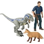 Jurassic World: Dominion Owen and Velociraptor Beta Action Figure Set