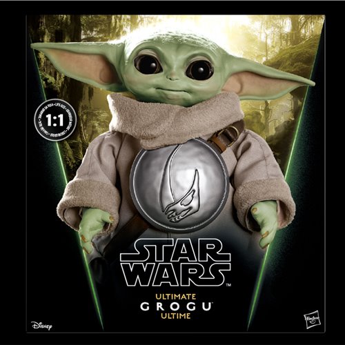 Star Wars Ultimate Grogu 1:1 Scale Premium Animatronic Limited Edition Life-Size Replica with Postcard
